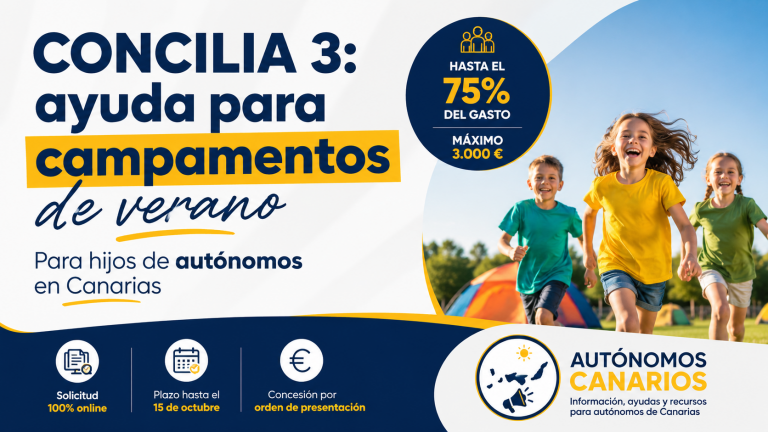Concilia 3: ayuda para campamentos de verano