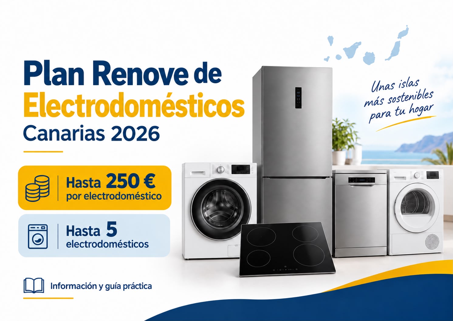 Plan Renove Electrodomésticos Canarias 2026